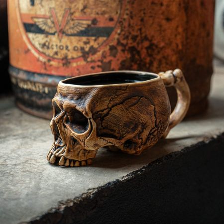 Memento Mori – Tasse Crâne 12oz